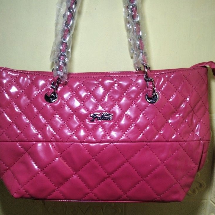 Tas selempang Tali rantai//Tas selempang wanita kekinian felluci fashion