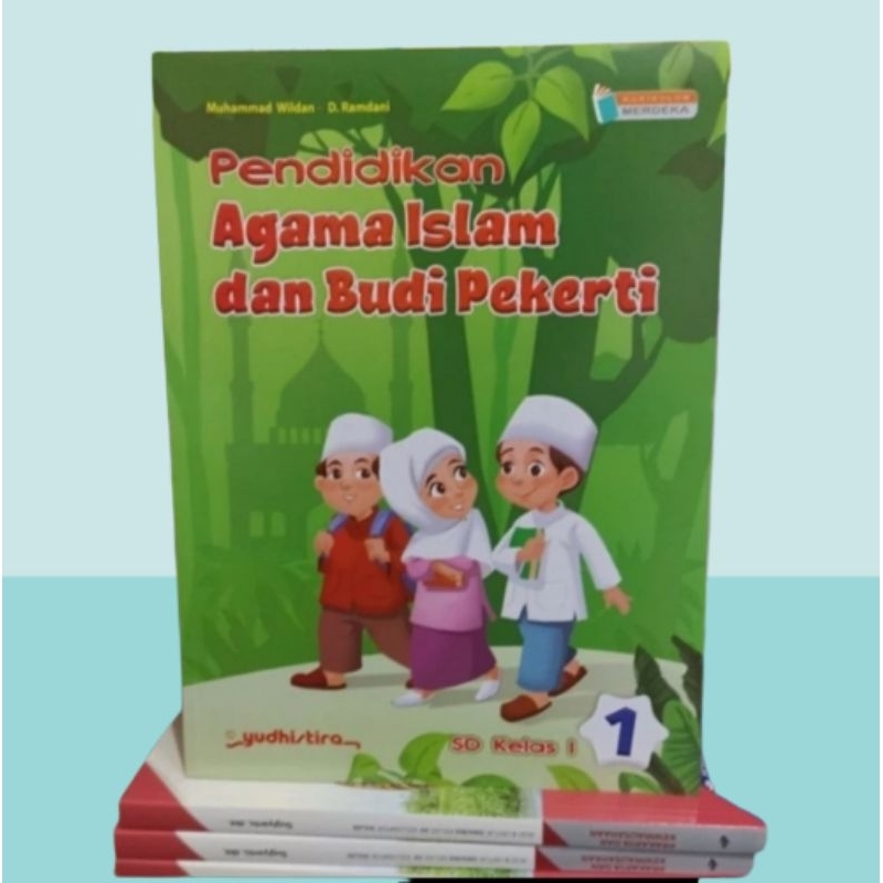 buku teks agama Islam kurikulum merdeka kelas 1 penerbit Yudistira