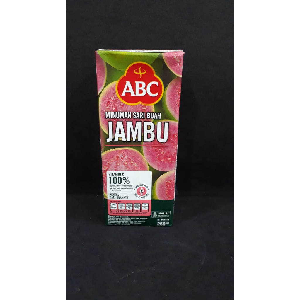 

ABC MINUMAN SARI BUAH JAMBU 250ML