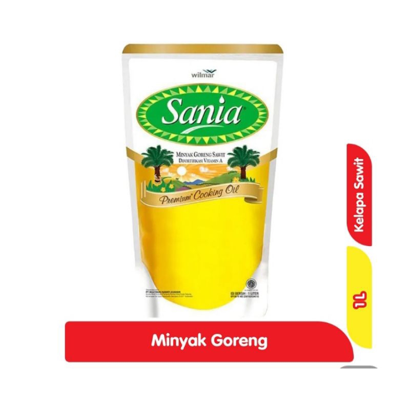 

Minyak goreng sania 1 L