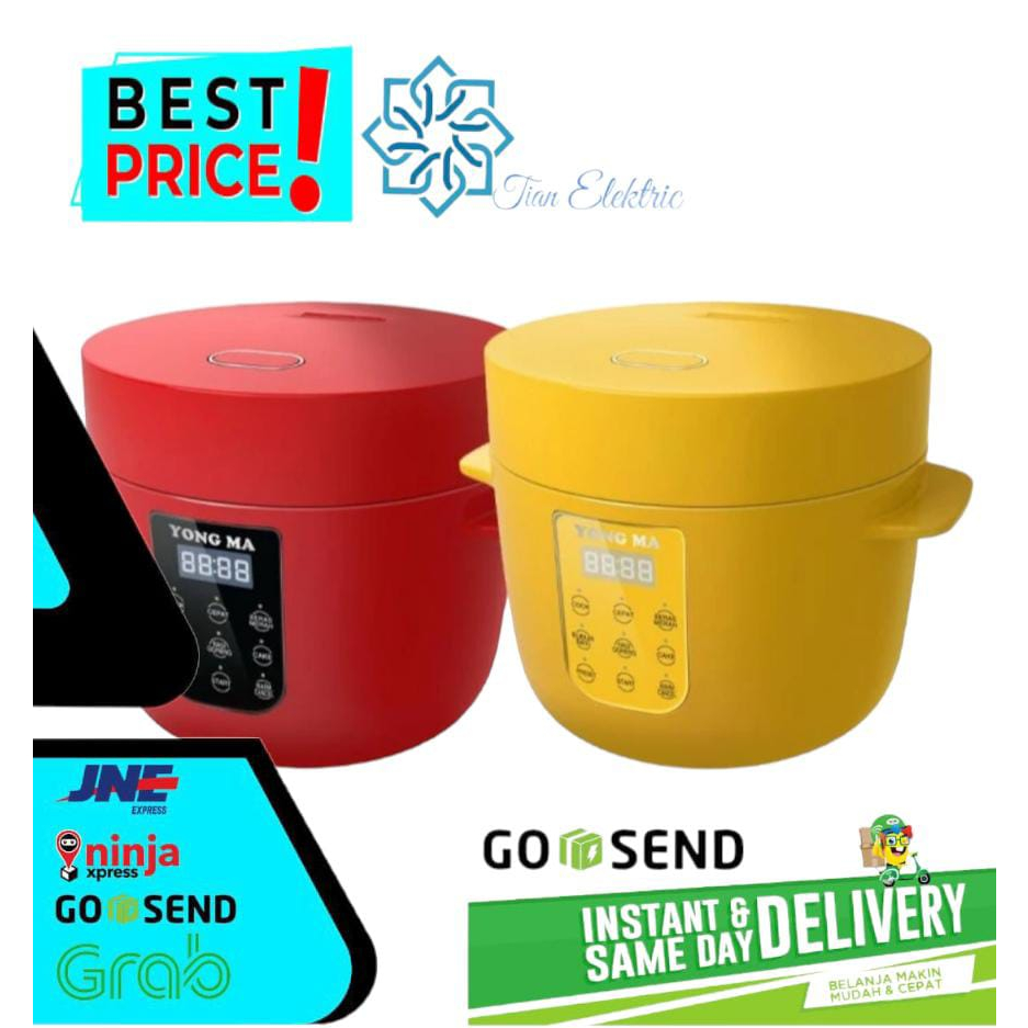YONG MA SMC-8055 Magic Com Digital 1.3 Liter Gold Ceramic
