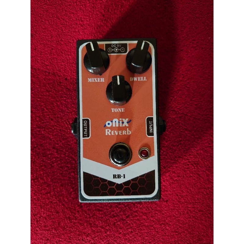 Efek gitar stompbox onix Reverb