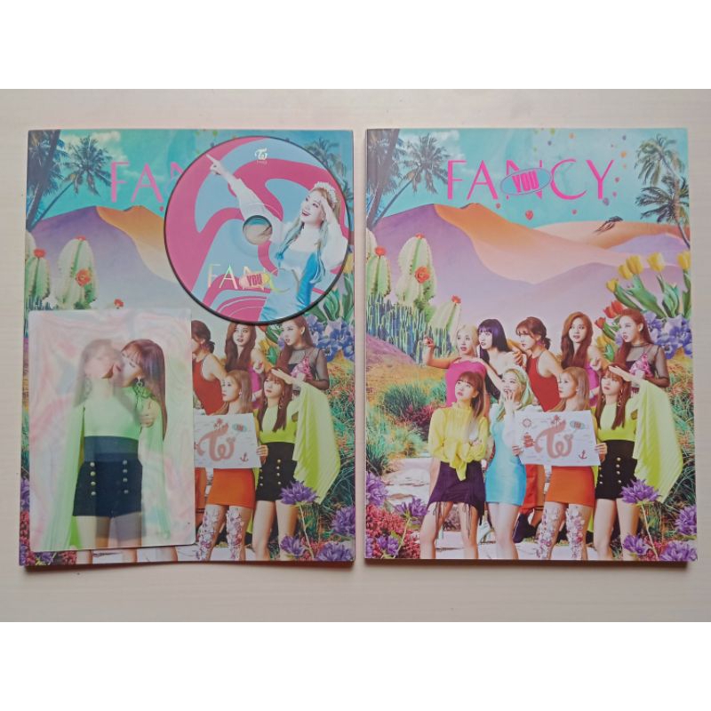 Album Only Twice Fancy Dahyun Jeongyeon CD Set
