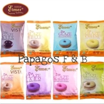 

Elmer Dip Glaze Toping Selai Donat Aneka rasa 200 gr / gram