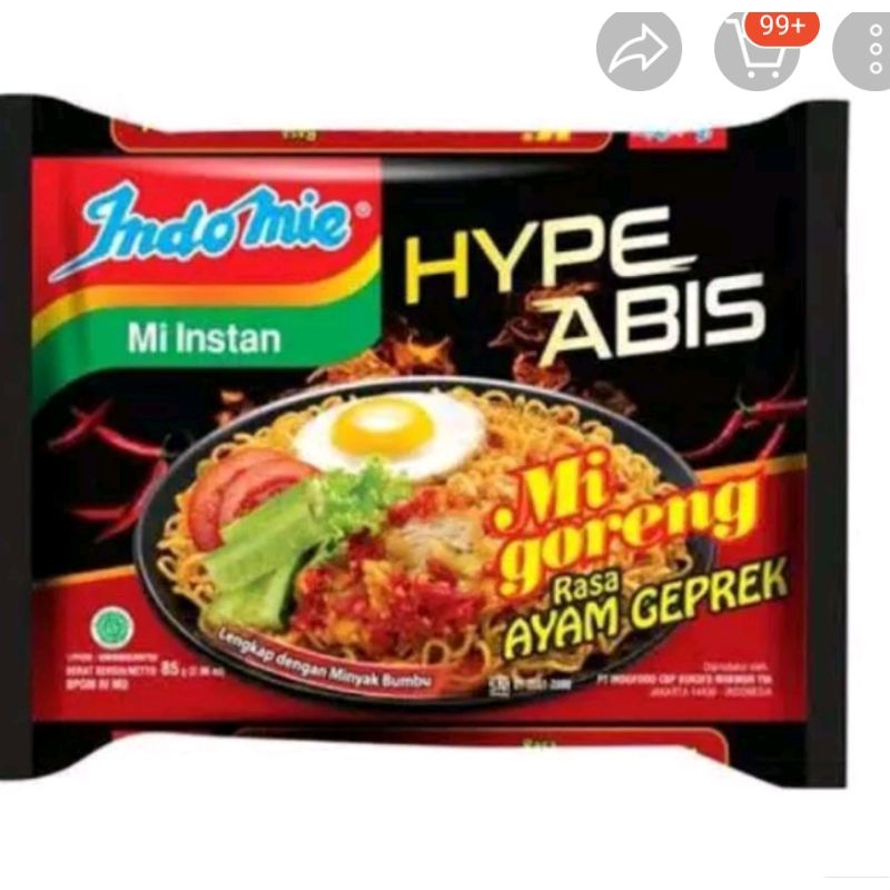 

Indomie Goreng Ayam Geprek 5pcs