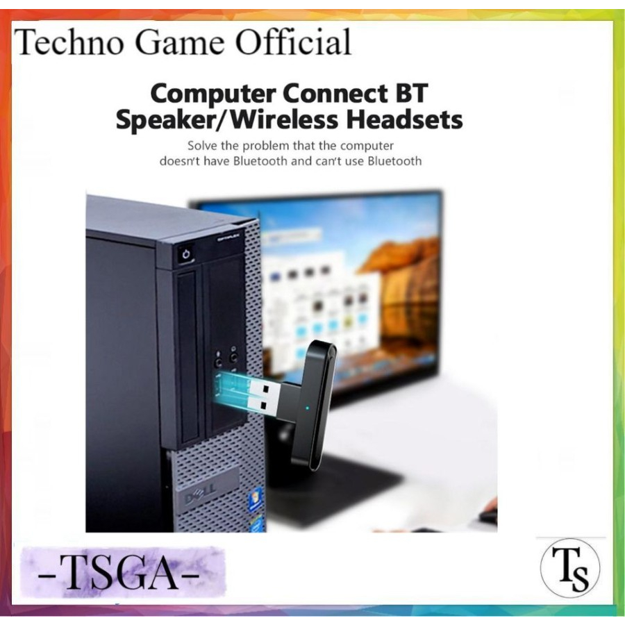 Dongle Bluetooth Speaker Wireless Headset PS4 Nintendo Switch Laptop