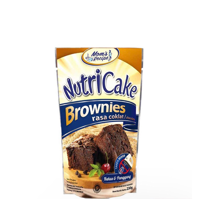 

Nutricake brownies 230g Cokelat haan