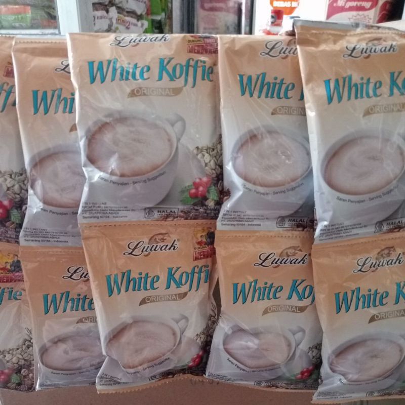 

luwak white koffie kopi luwak renceng isi 10 sachet