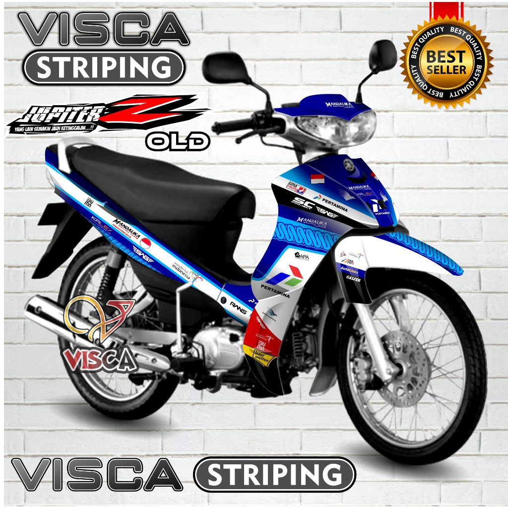 Decal Jupiter Z Lama - Stiker Jupiter Z Lama - Dekal Jupiter Z Lama - Striping Jupiter Z Lama Mandal