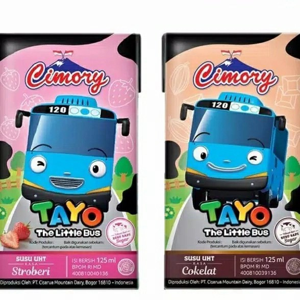 

Cimory Susu UHT Tayo the Little Bus 125 ml