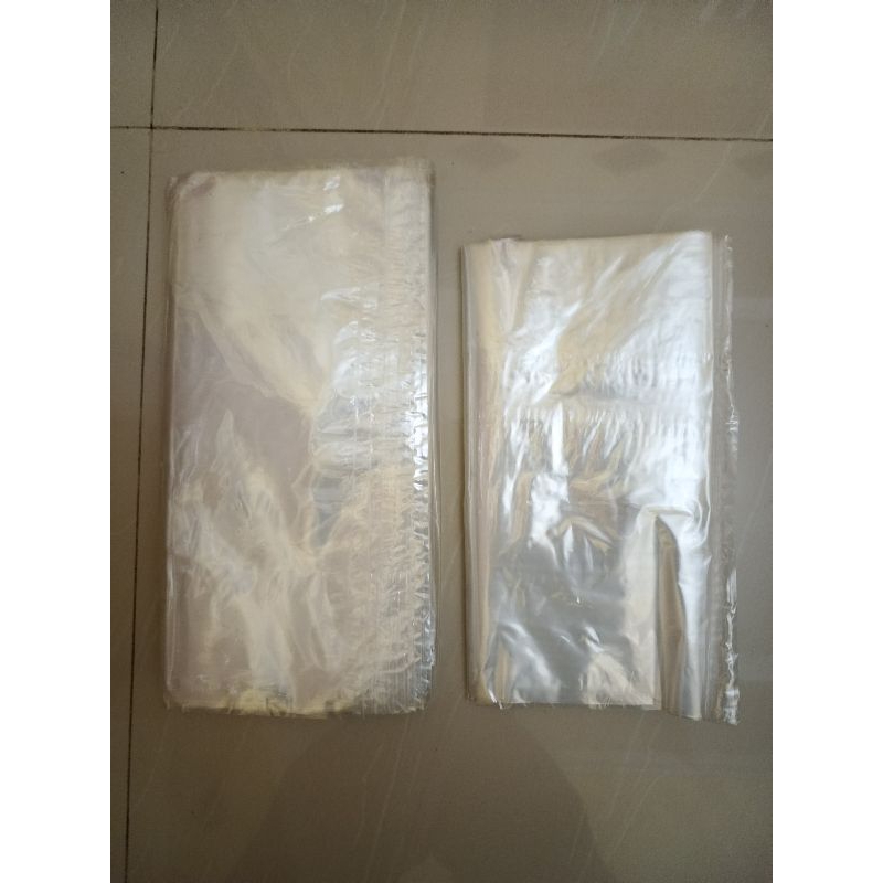 Plastik PP Bening Kemasan 500 gr Uk 32x45 / 35x50 Ketebalan 0,3 Plastik Laundry Plastik Konveksi