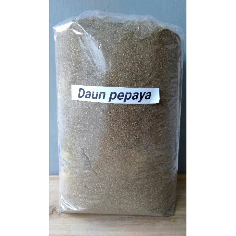 

Daun pepaya bubuk 1kg murni tanpa campuran