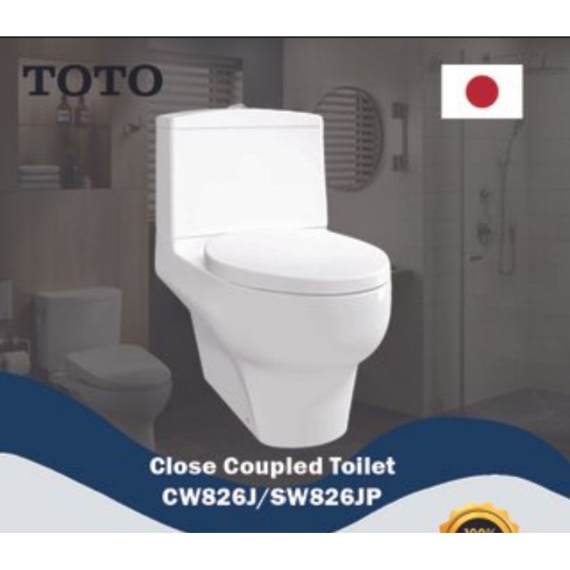 CLOSET DUDUK TOTO SW826J/KLOSET DUDUK TOTO MONOMBLOK TOTO