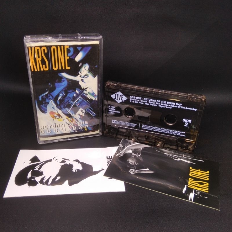 Kaset Pita Krs One Return Of The Boom Bap Bootleg Tape Bagus