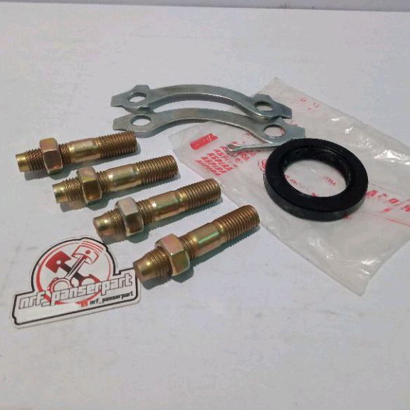 BAUD GEAR MEGAPRO NEW MONOSHOCK//MUR BAUT GIR TANAM/GIGI TARIK SET KLEMAN+KARET SIL NAP/DUDUKAN HOND