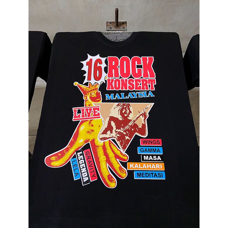 Kaos 16 Konsert Rock Malaysia Live