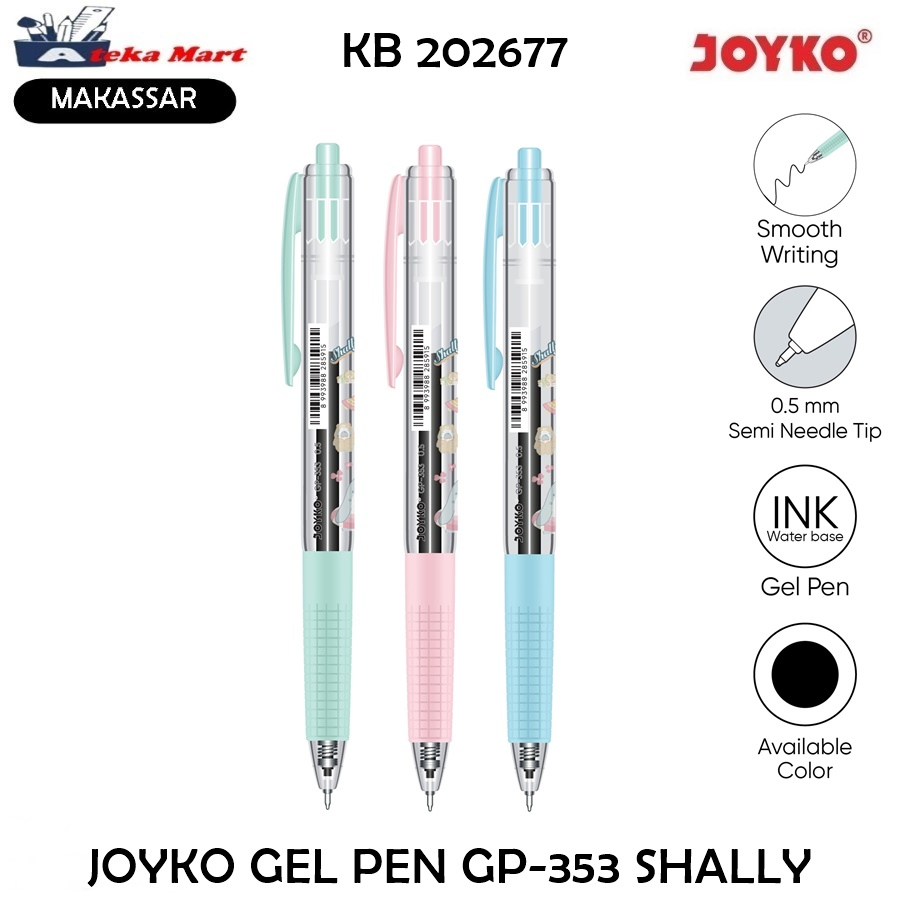 

[PCS] JOYKO GEL PEN GP-353 SHALLY