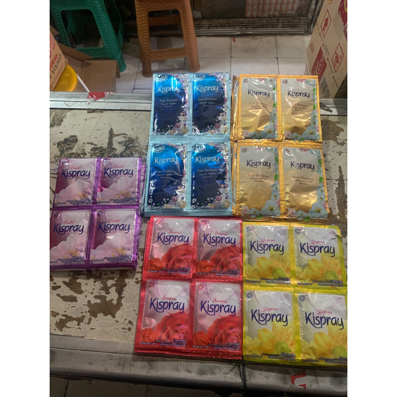 Kispray Sachet Amoris/Violet/Glamorous Gold/Elegante Sapphire