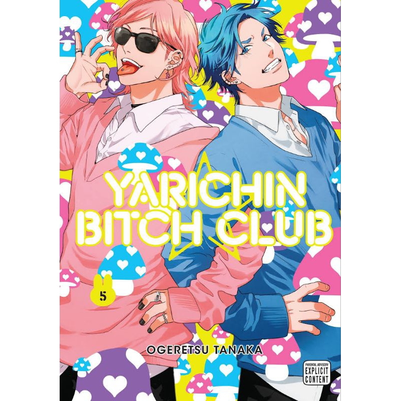 Manga/Komik Yarichin B Club vol 1, 2 , 3, 4, 5 English language (ORI) BL/Yaoi