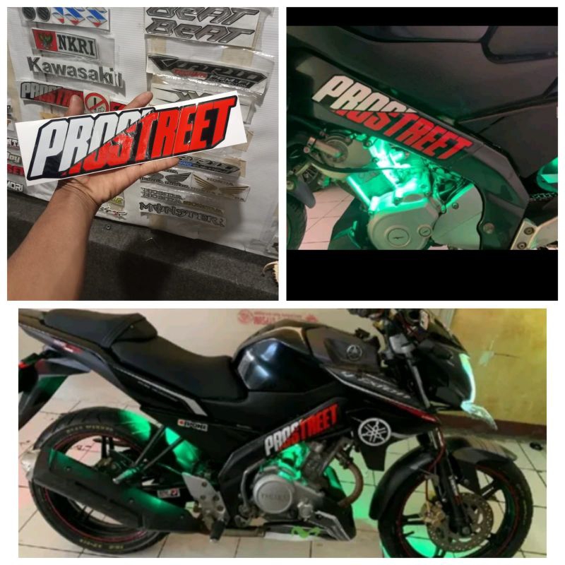 Stiker deltabox motor vixion, stiker motor cutting prostreet