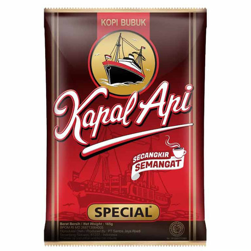 

KOPI KAPAL API KEMASAN 160GR