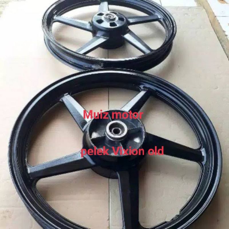 pelek velg motor Vixion old lama depan belakang original copotan