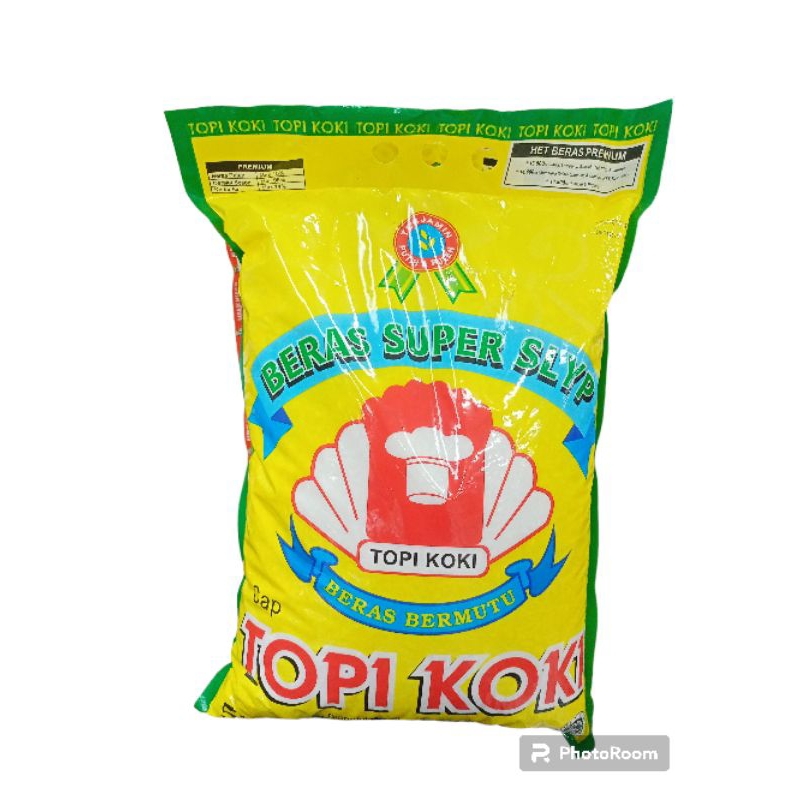 

BERAS SUPER SLYP TOPI KOKI