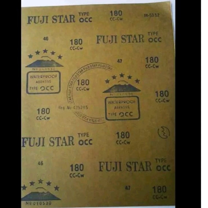 ✨Amplas/kertas gosok/kertas pasir grid 180 waterproof Fuji Star