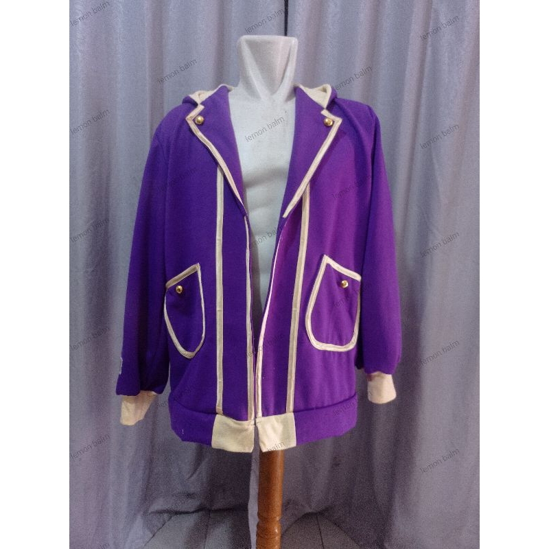 [ REAL PIC ] Jaket English VTuber Shxtou Shoto Kostum Cosplay Outfit Anime Jaket Anime