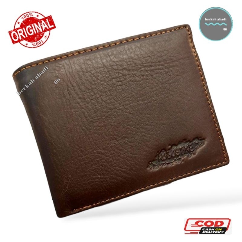 Dompet Augustine 807 Kulit Sapi Asli Pria 100%