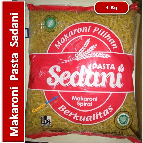 

Makaroni Spiral Pipa - Pasta Sedani | 1.000gr [ Harga Per KG ]