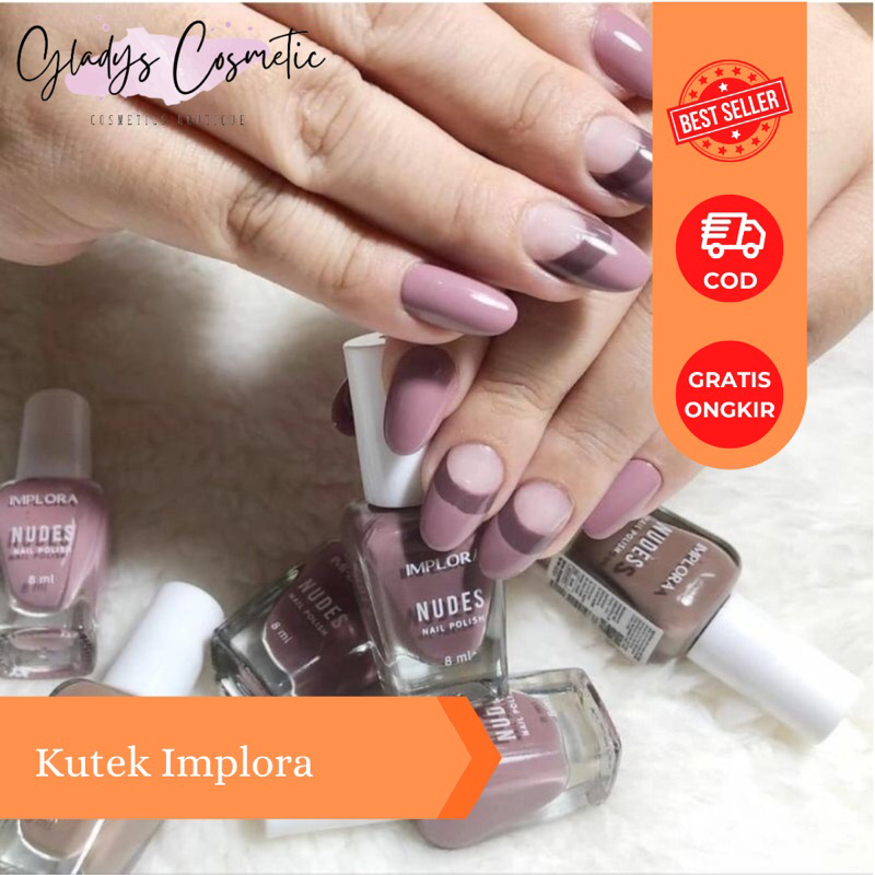 IMPLORA NAIL POLISH / KUTEK IMPLORA BPOM HALAL