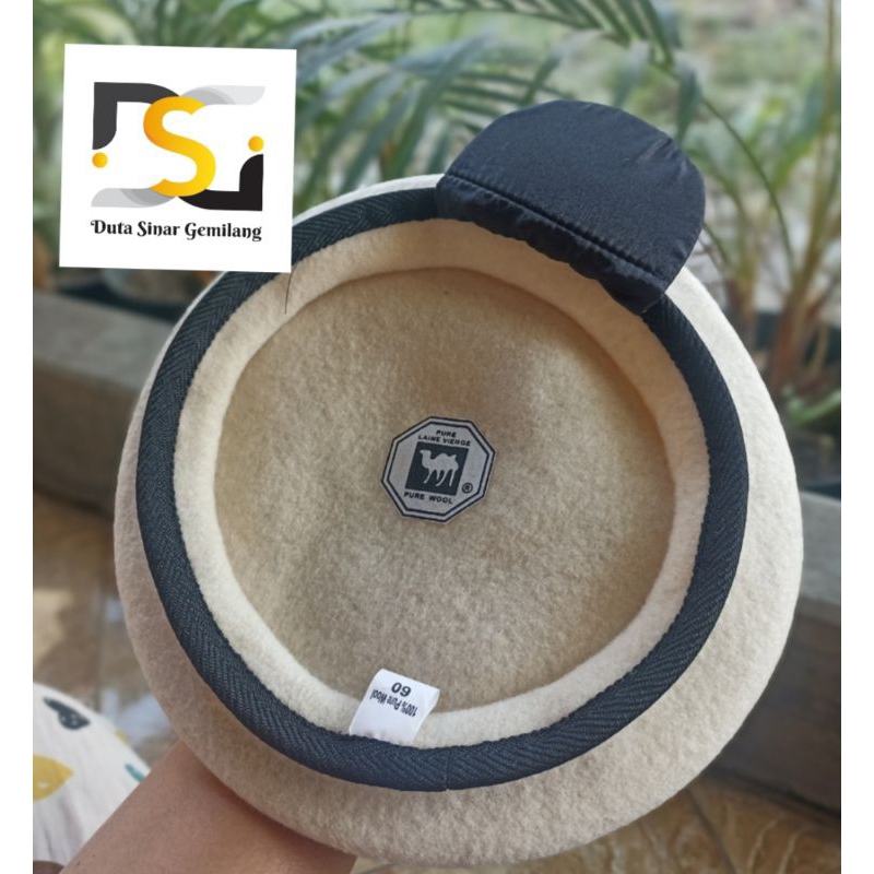 Topi Baret Camel FKPPI | Camel Putih Tulang | Camel Ori 100%