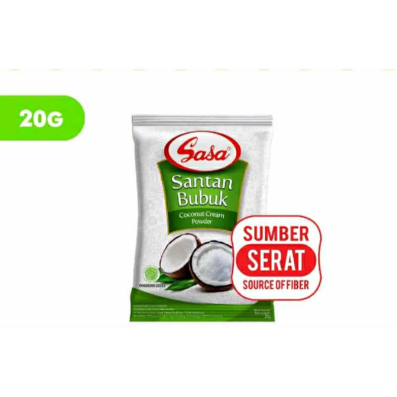 

Sasa Santan bubuk 20gr