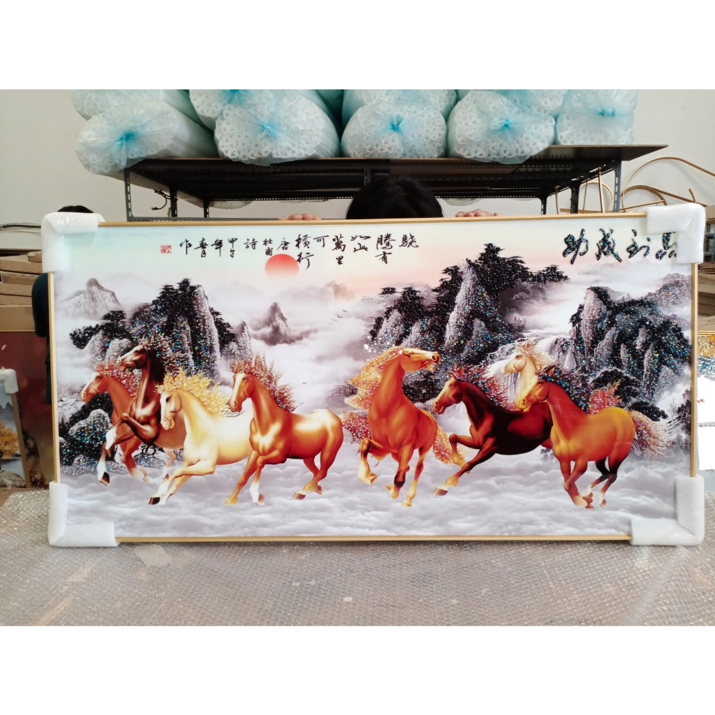 Lukisan Gambar Kuda Diamond 5D