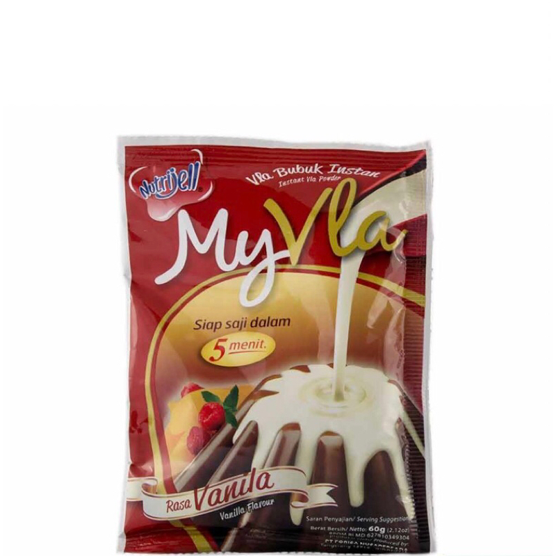 

Nutrijell My vla 60g vanila cokelat