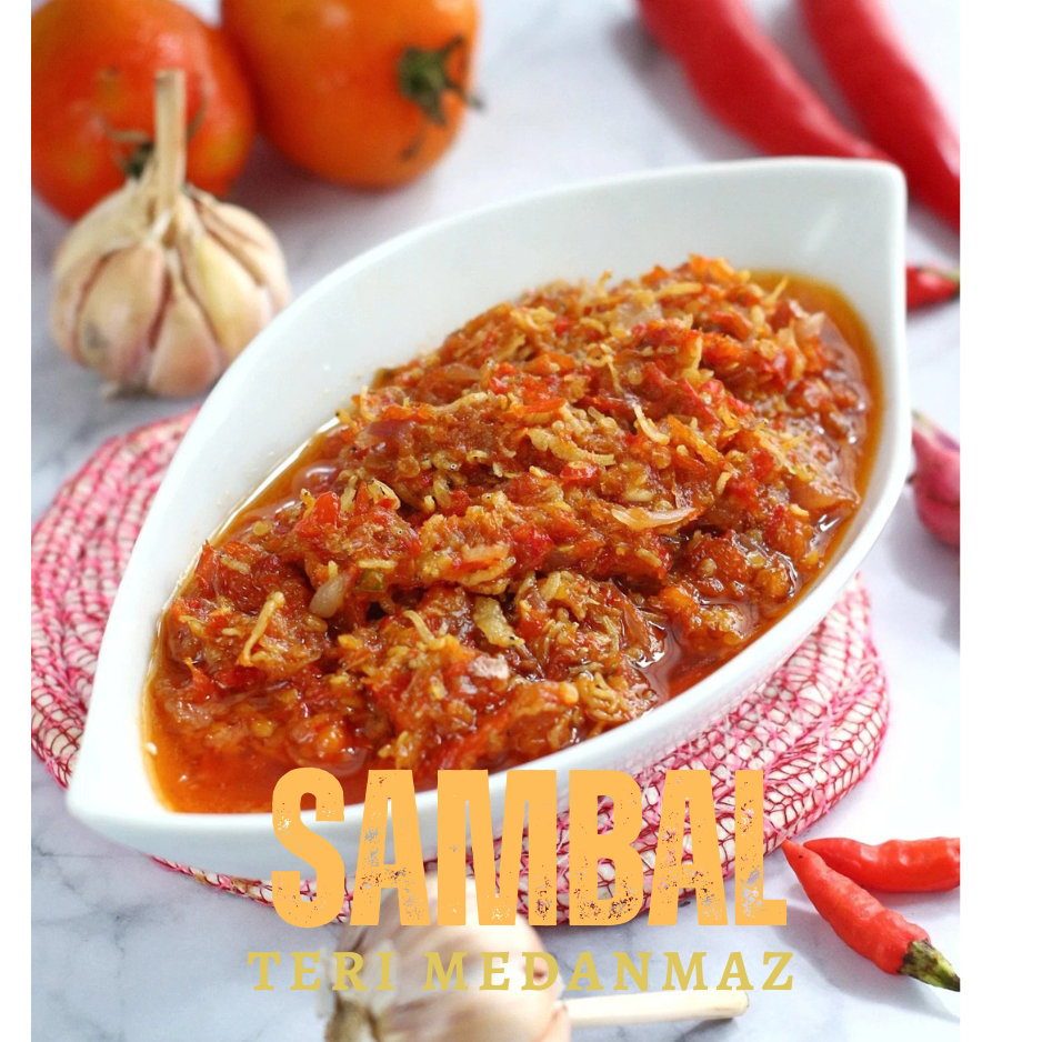 

SAMBAL MERAH TERI SAMBEL HIJAU TERI RASA (ASIN GURIH NIKMAT) |BY SAMBAL MAZ