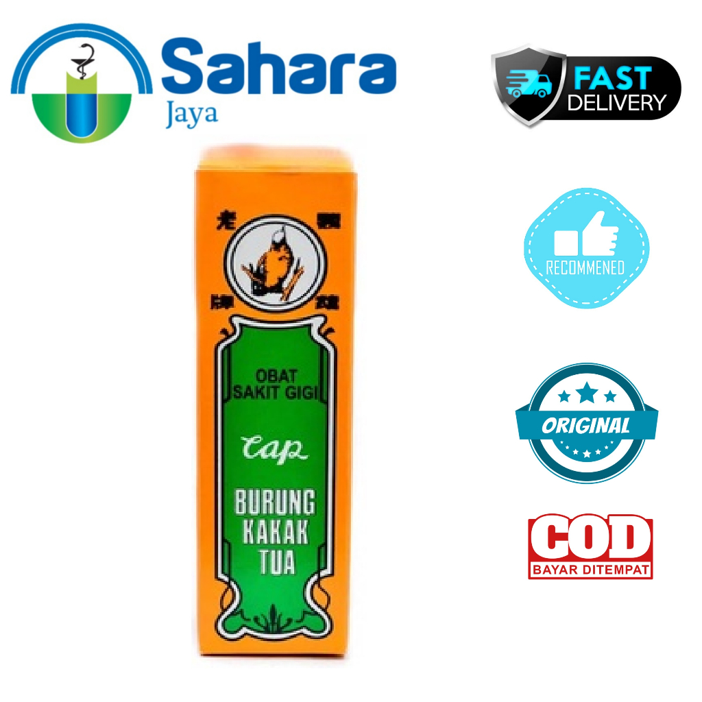 [SJ] Burung Kakak Tua Obat Sakit Gigi 2 ml / KAKATUA