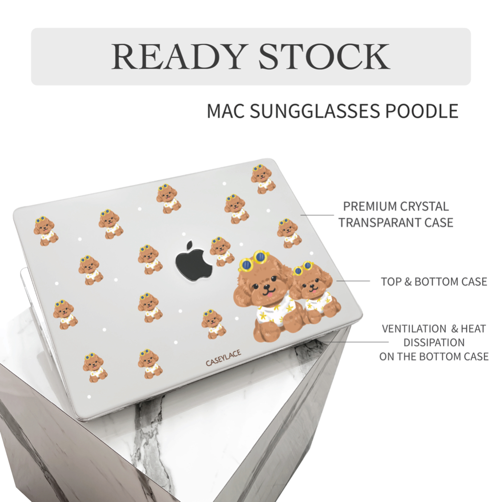 Macbook Case [ Only For apple ] - CLEAR - Macbook pro / Macbook air / Macbook dvd dsb