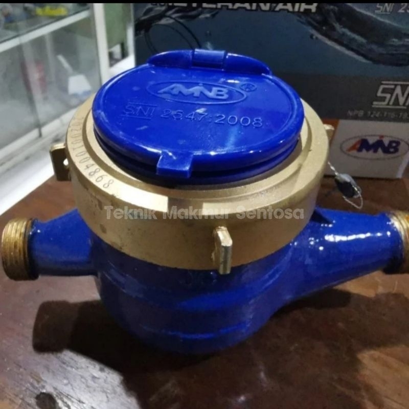 Meteran Air AMINB  4 Jarum Besi