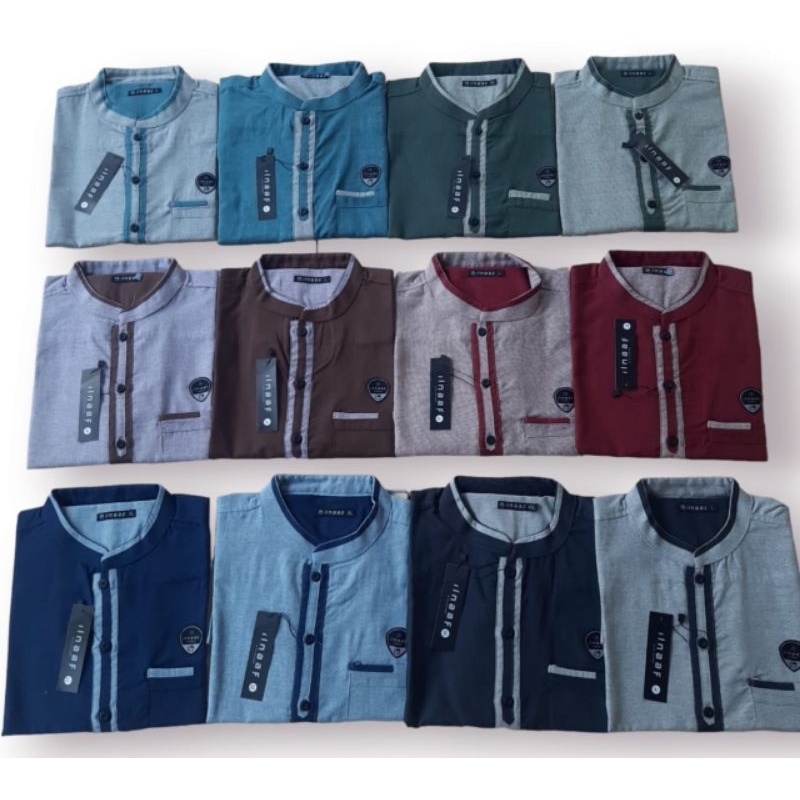 BAJU KOKO ILNAAF VARIO KEMEJA PRIA MUSLIM