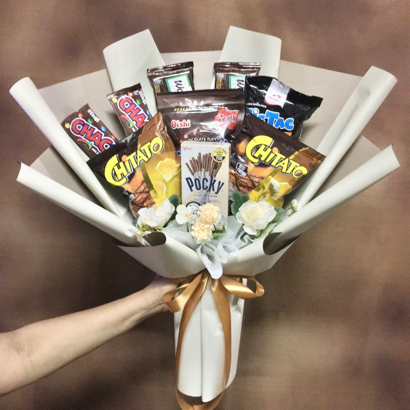 Buket snack / snack bouquet / buket makanan
