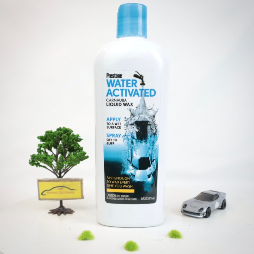 TTK130 Prestone Water Activated Carnauba Liquid Wax 473ml Cairan Pengkilap Poles Mobil Motor Orinal