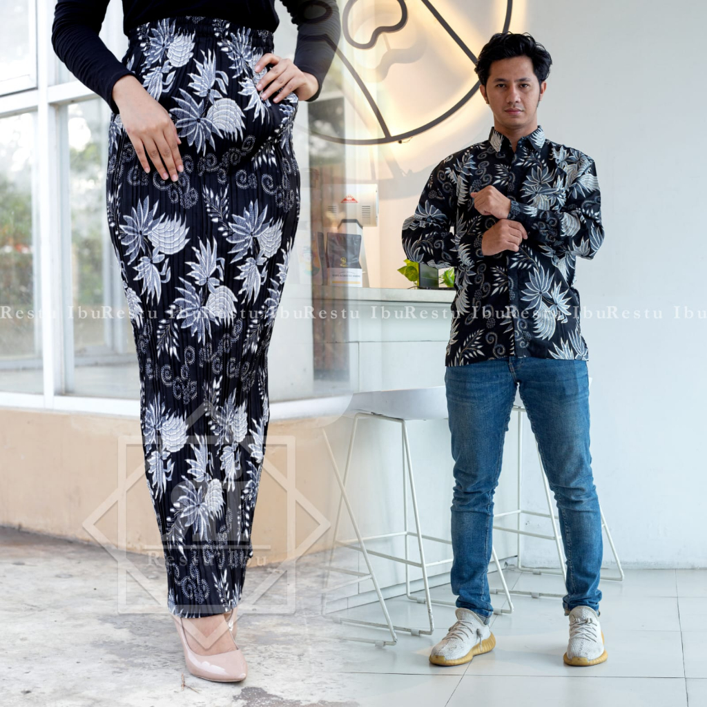 Toko Lembayung Batik / Couple Batik Motif Kelapa dan Asoka
