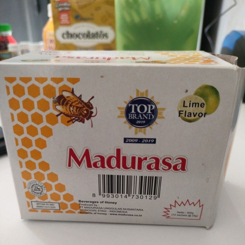

madurasa satu pak isi 12 bj
