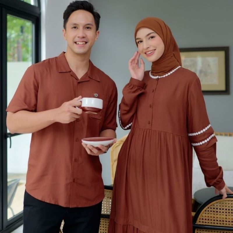 NIBRAS COUPLE KOKO DAN GAMIS ALYA DAN NBRS BUSY 004 |KOKO NIBRAS COUPLE