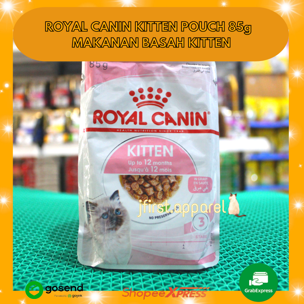 ROYAL CANIN KITTEN POUCH 85g | MAKANAN BASAH ROYAL CANIN