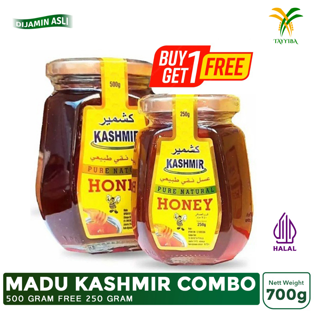 

Madu Asli Murni Original- Madu Kashmir Natural Pure Honey (500gram free 250gram)