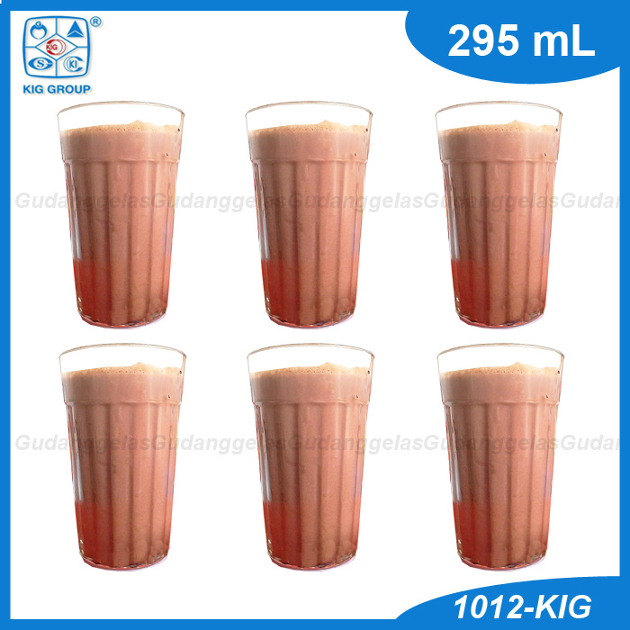 1 SET 6 PCS Gelas Susu Coklat/Gelas Kaca/Gelas Es Susu/Gelas Cincau/Gelas Es Cendol