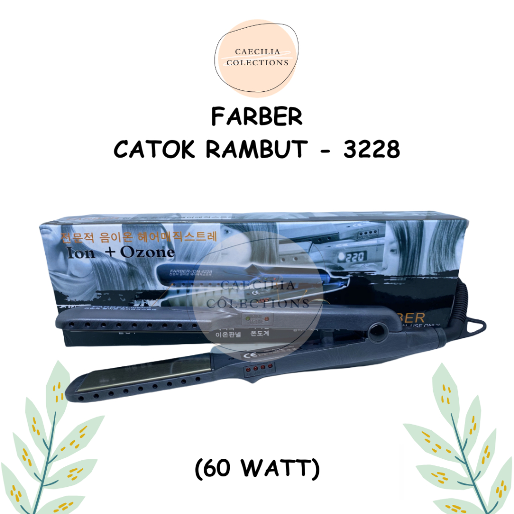 Catok Farber 3228 100% ORIGINAL 60 WATT
